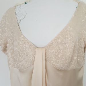 Carmen Marc Valvo Full Length Dress